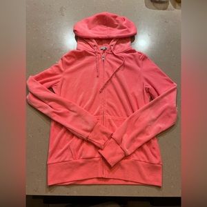 Fashion Nova Pink Velour Jacket